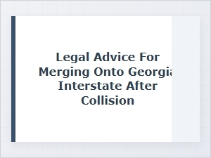 Post-Collision Merging Advice for Georgia Interstates